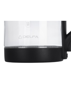 Електрочайник Delfa DK2650X Чорний (Black)