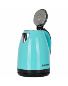 Електрочайник Delfa DK3530X метал Блакитний (Blue)