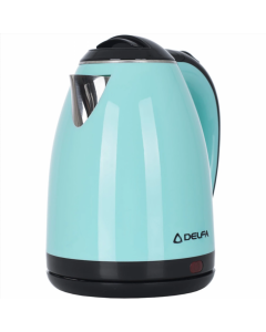 Електрочайник Delfa DK3530X метал Блакитний (Blue)