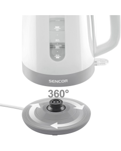 Електрочайник Sencor SWK1020WH Білий (White)