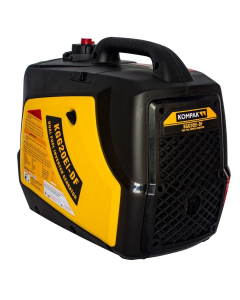 Генератор газобензиновий інверторний Kompak KGG20Ei-DF Жовтий Чорний (Yellow Black)