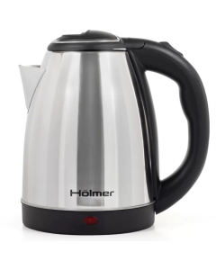 Електрочайник Holmer HKS-1102 Срібний Чорний (Silver Black)