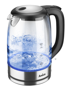 Електрочайник Amica KD2050G Чорний (Black)