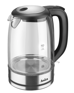 Електрочайник Amica KD2050G Чорний (Black)