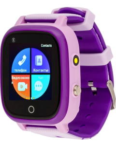 Дитячий смарт-годинник AmiGo GO005 4G WIFI Thermometer Фіолетовий (Purple)