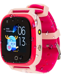 Дитячий смарт-годинник AmiGo GO005 4G WIFI Thermometer Рожевий (Pink)