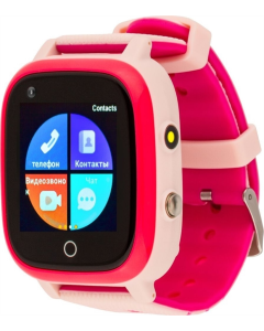 Дитячий смарт-годинник AmiGo GO005 4G WIFI Thermometer Рожевий (Pink)