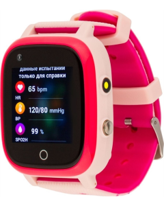 Дитячий смарт-годинник AmiGo GO005 4G WIFI Thermometer Рожевий (Pink)
