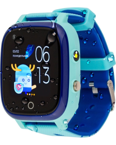 Дитячий смарт-годинник AmiGo GO005 4G WIFI Thermometer Синій (Blue)