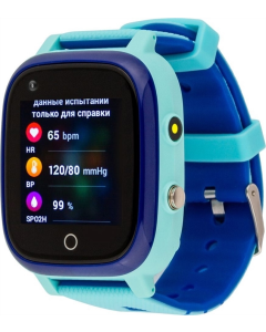 Детские умные часы AmiGo GO005 4G WIFI с термометром Синий (Blue)