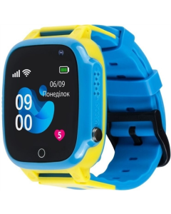 Дитячий смарт-годинник AmiGo GO008 Синій Жовтий (Blue Yellow)