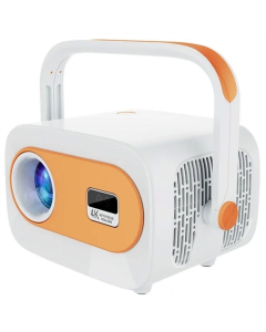Проєктор 4k Android JY325 Білий Жовтий (White Yellow)