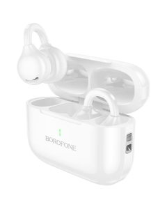 Бездротові навушники вкладиші Borofone BW95 Cancion clip-on TWS Білі (White)