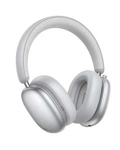 Бездротові повнорозмірні навушники Hoco W63 Triunfo ANC Срібні (Silver)
