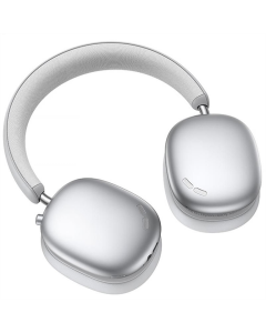 Беспроводные полноразмерные наушники Hoco W63 Triunfo ANC Серебристые (Silver)