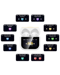 Беспроводные вкладыши Hoco EW89 Kissa TWS Белые (White)