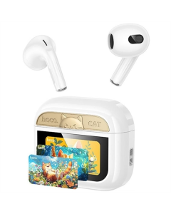 Беспроводные вкладыши Hoco EW87 Gata TWS Белые (White)