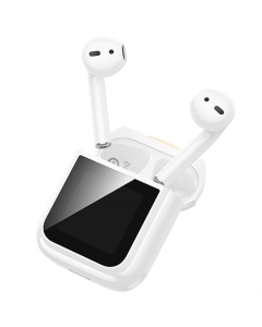 Беспроводные вкладыши-наушники Hoco EW86 Cat TWS Белые (White)