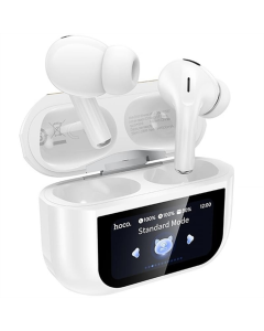 Беспроводные вкладыши Hoco EW88 Rampino с сенсорным экраном ANC Белые (белые)