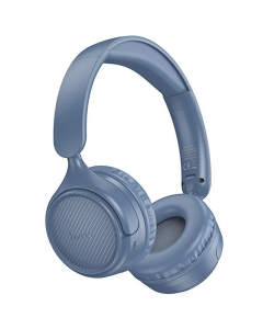 Беспроводные полноразмерные наушники Hoco W66 Wave Синие (Blue)