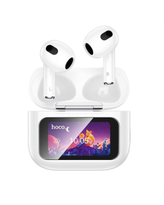 Бездротові навушники вкладиші Hoco EW81 Elegant with Touch Screen ANC TWS Білі (White)