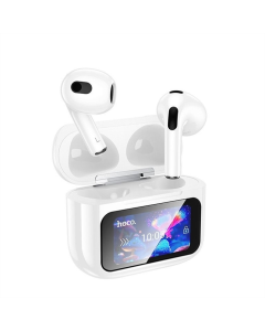 Беспроводные вкладыши наушники Hoco EW81 Elegant с сенсорным экраном ANC TWS Белые (White)