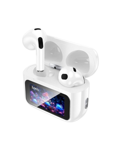 Бездротові навушники вкладиші Hoco EW81 Elegant with Touch Screen ANC TWS Білі (White)