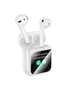 Беспроводные вкладыши наушники Hoco EW80 Magnificent с сенсорным экраном TWS Белые (White)