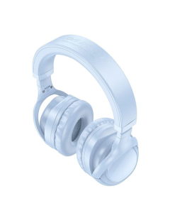 Бездротові повнорозмірні навушники Hoco W48 Focus Блакитні (Blue)