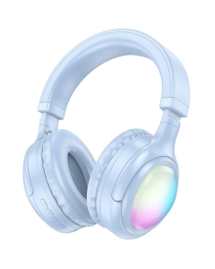 Бездротові повнорозмірні навушники Hoco W48 Focus Блакитні (Blue)