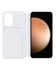 Чохол кейс для Samsung S23 Samsung Smart View Wallet Case Білий (White)