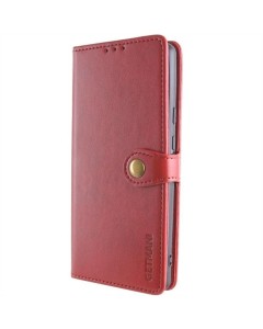 Чехол кейс для Motorola Moto G06 GETMAN Gallant (PU) Красный (Red)