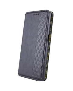 Чохол кейс для Motorola Moto G06 GETMAN Cubic (PU) Чорний (Black)