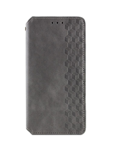 Чохол кейс для Motorola Moto G06 GETMAN Cubic (PU) Сірий (Gray)
