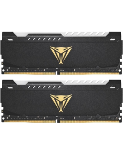 Модуль пам'яті DDR4 2x32GB/3200 Patriot Viper Steel RGB (PVSR464G320C8K) Чорний (Black)