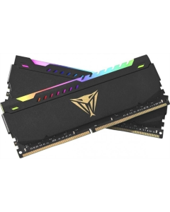 Модуль пам'яті DDR4 2x32GB/3600 Patriot Viper Steel RGB (PVSR464G360C0K) Чорний (Black)