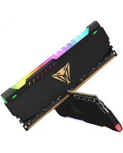 Модуль пам'яті DDR4 2x32GB/3600 Patriot Viper Steel RGB (PVSR464G360C0K) Чорний (Black)