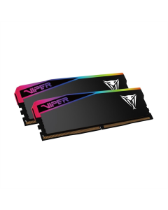 Модуль пам'яті DDR5 2x16GB/6400 Patriot Viper Elite 5 Ultra RGB (VEUR532G6432K) Чорний (Black)