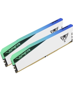 Модуль пам'яті DDR5 2x16GB/7000 Patriot Viper Elite 5 RGB (PVER532G70C38KW) Чорний (Black)
