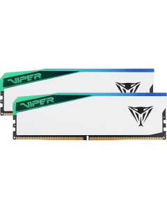Модуль пам'яті DDR5 2x16GB/7000 Patriot Viper Elite 5 RGB (PVER532G70C38KW) Чорний (Black)
