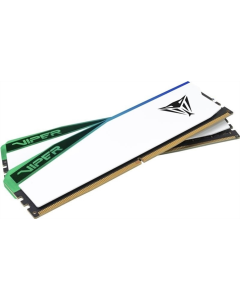 Модуль пам'яті DDR5 2x16GB/7000 Patriot Viper Elite 5 RGB (PVER532G70C38KW) Чорний (Black)