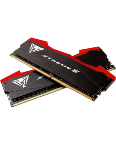 Модуль пам'яті DDR5 2x16GB/8200 Patriot Viper Xtreme 5 (PVX532G82C38K) Чорний (Black)