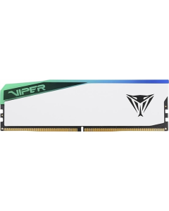 Модуль пам'яті DDR5 2x24GB/7000 Patriot Viper Elite 5 RGB (PVER548G70C32KW) Білий (White)