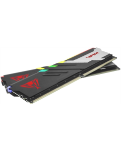 Модуль пам'яті DDR5 2x32GB/6000 Patriot Viper Venom RGB (PVVR564G600C36K) Чорний (Black)