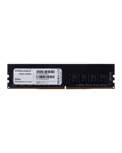 Модуль пам'яті DDR4 16GB/2666 Prologix (PRO16GB2666D4) Чорний (Black)