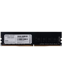 Модуль пам'яті DDR4 16GB/3200 Prologix (PRO16GB3200D4) Чорний (Black)