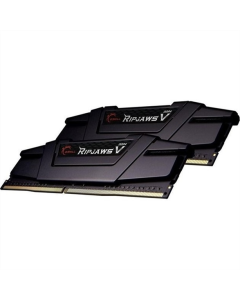 Модуль пам'яті DDR4 2x16GB/3600 G.Skill Ripjaws V (F4-3600C16D-32GVKC) Чорний (Black)