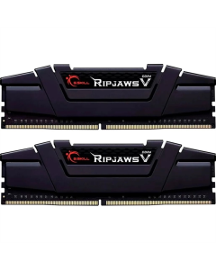 Модуль пам'яті DDR4 2x32GB/3200 G.Skill Ripjaws V (F4-3200C16D-64GVK) Чорний (Black)