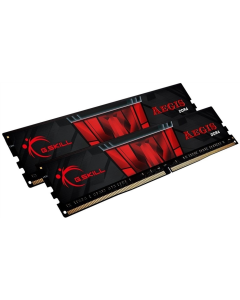 Модуль пам'яті DDR4 2x8GB/2666 G.Skill Aegis (F4-2666C19D-16GIS) Чорний (Black)
