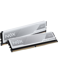 Модуль пам'яті DDR5 2x16GB/5600 Apacer NOX (AH5U32G56C522MWAA-2) Білий (White)